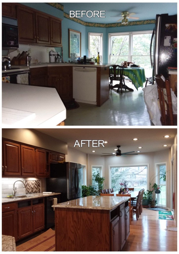 Owl Creek Before and After